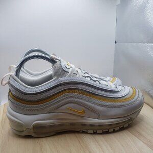 Size 7.5 - Womens Air Max 97 'White University Gold' Nike Shoes Sneakers